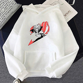 Nhiều Mẫu đa dạng Lựa chọn Áo Hoodie trắng Anime Fairy Tail