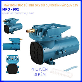 MÁY SỤC SỦI THỔI KHÍ OXY - RESUN - MPQ - 902 - SỬ DỤNG NGUỒN ĐIỆN BÌNH ẮC QUY NGUỒN ĐIỆN 12V