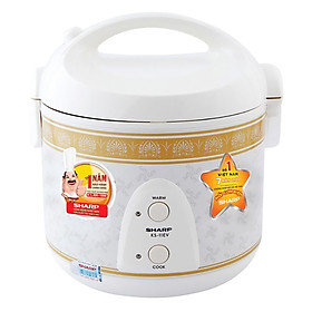 Mua Nồi Cơm Điện Nắp Gài Sharp KS-11EV  RG   (1L) - Hàng chính hãng