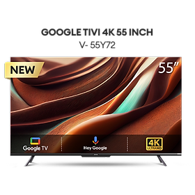 Google Tivi Coocaa 4K 55 Inch - Model 55Y72 - Hàng chính hãng