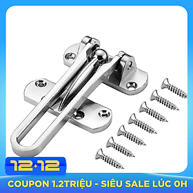 Chốt khóa cửa trượt an toàn cho văn phòng, căn hộ, khách sạn chống mở từ ngoài - HOBBY KCT1