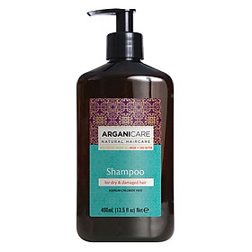 Dầu Gội Phục Hồi Arganicare Argan & Shea Butter 400ml