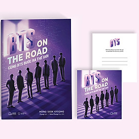 Bts on the road - cùng bts bước ra thế giới -tặng kèm postcard