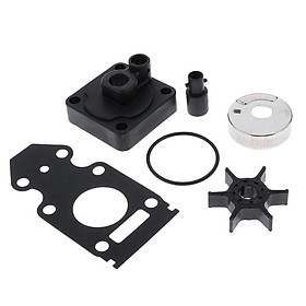 Outboard Water Pump Impeller Kit For Yamaha 9.9 HP 15HP 18HP 2 Stroke