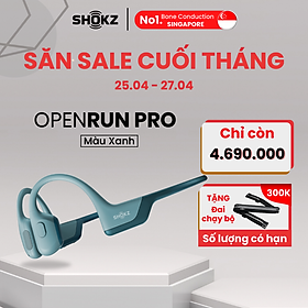 Tai Nghe Bluetooth Thể Thao Truyền Âm Thanh Qua Xương SHOKZ OPENRUN PRO S810 - Hàng chính hãng