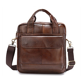 Túi đeo chéo nam DA BÒ thật phong cách mới - DCN9457