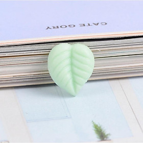 Charm hình lá cây xanh trang trí vỏ ốp điện thoại, kẹp tóc, DIY