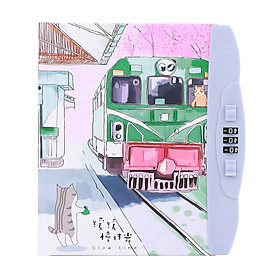 Sổ nhật ký, sổ tay có mật khẩu siêu xinh cho bé