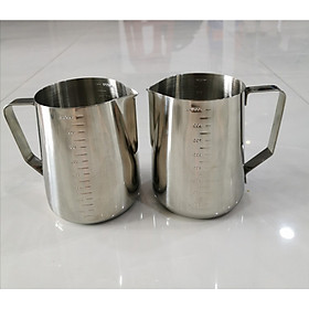 Mua Bộ 2 ca đánh sữa inox có vạch định lượng 1000ml