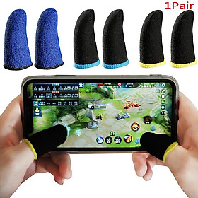 2pcs/set game di động Găng tay chống mồ hôi Touch Màn hình ngón tay tay cho phụ kiện chơi game điện thoại PUBG