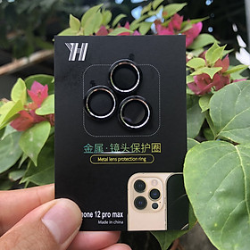 Mua Vòng Bảo Vệ Camera Dành Cho IPhone 12Pro - 12Pro Max (Bộ 3 Vòng) - Chống Bụi  Hạn chế vân tay & Mờ Camera - Bảo Vệ Toàn Diện