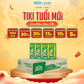 Sữa Ca Cao Mầm Lúa Mạch Đen – VPMilk Nutrimalt 180ml (Thùng 48 Hộp)