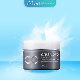 Sáp Tẩy Trang Làm Sạch Sâu Lỗ Chân Lông Softymo Kose Nhật Bản Công Nghệ Clear-Pro 90g