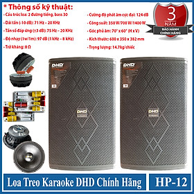 Mua Loa treo karaoke DHD HP-12 Chính Hãng