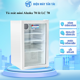 Tủ mát mini Alaska 70 lít LC 70 - Hàng chính hãng (Chỉ giao HCM)