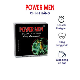 Bao Cao Su Power Men Long Shock 3 Chiếc