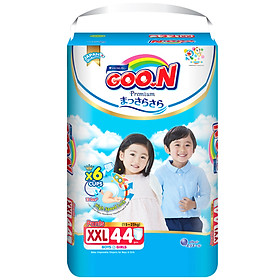 Tã quần Goon Premium cao cấp gói siêu đại XXL44 (15kg ~ 25kg) 44 miếng