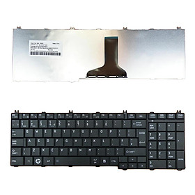 Laptop English Keyboard Assembly for Toshiba Satellite C650 C655 UK