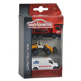 Xe mô hình Majorette Construction 3 Pieces Set 212057341