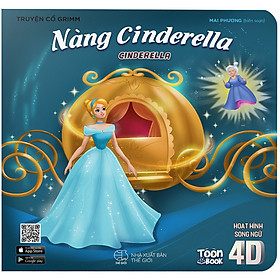 [Download Sách] Hoạt Hình Song Ngữ 4D - Nàng Cinderella