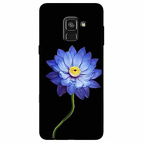 Ốp lưng dành cho Samsung A8 2018 mẫu Sen Tím