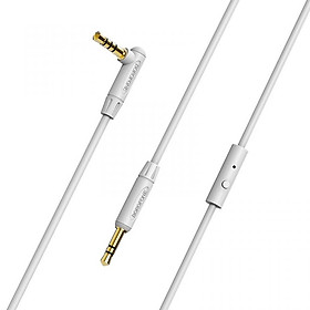 Cáp Audio AUX BOROFONE BL5 Chuyển Jack 3.5mm sang Jack 3.5 mm, Hỗ trợ Microfone, Nút điều khiển - Hàng Chính Hãng