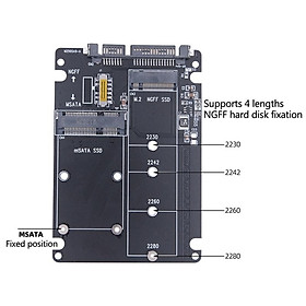 Mua Bộ chuyển đổi ổ cứng mSATA và M2 NGFF SATA ra ổ cứng 2.5inch - Hàng chính hãng