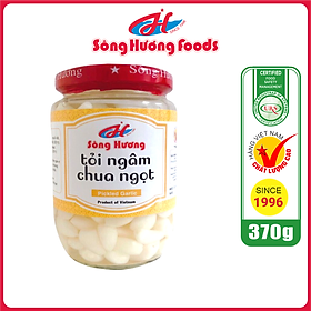 Tỏi Ngâm Chua Ngọt Sông Hương Foods Hũ 370g