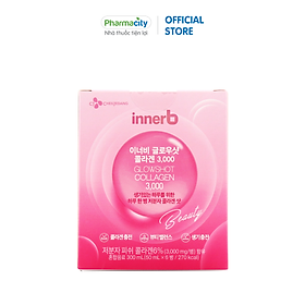 Nước uống Collagen InnerB Glowshot CJ Hộp 6 chai