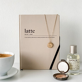 Sổ tay Crabit Notebuck Coffeeine - Sổ Latte, Espresso, Americano Ruột  Dotgrid 180 trang (14.5 x 20.8 cm)