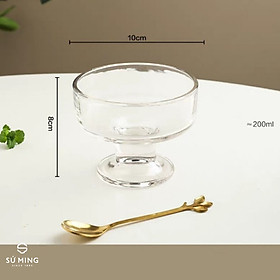 Mua Ly Thủy Tinh Đựng Kem Ice Ville  Phong Cách Sang Trọng  Giao Hàng Nhanh