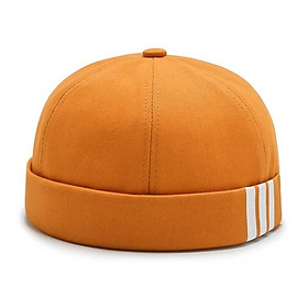 Mũ tròn Miki 3 sọc không vành - Mũ mùa đông kiểu mới