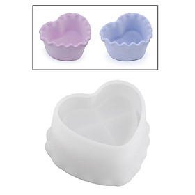 Silicone Model Easy to Demold Crafts Resin Plaster Mould Jewelry Storage Box