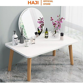 Mua Bàn trang điểm ngồi bệt kèm gương xinh xắn  Bàn phấn có thể làm bàn học trữ vật dụng gọn gàng phong cách Hàn Quốc A117