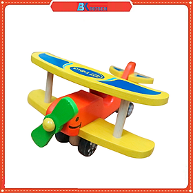 Đồ chơi mô hình xe, Máy bay thể thao - Đồ chơi gỗ Winwintoys