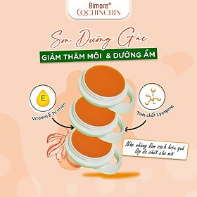 Son dưỡng Gấc Bimore giảm thâm dưỡng ẩm làm hồng môi