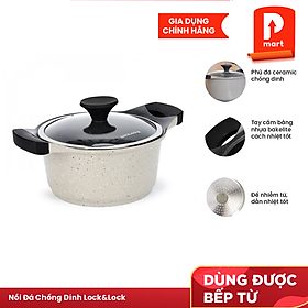 Nồi Lock&Lock Stone 2 Tay Cầm LCA6202D-IH (20cm)