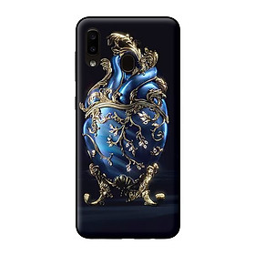 Ốp lưng cho Samsung Galaxy A20 nền tim xanh 2 - Hàng chính hãng