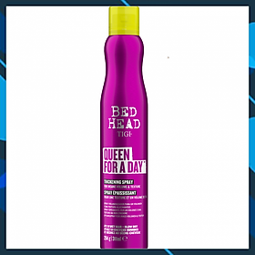 Xịt tạo phồng và làm dày tóc Tigi Bed Head Super Star Queen For A Day Thickening Spray