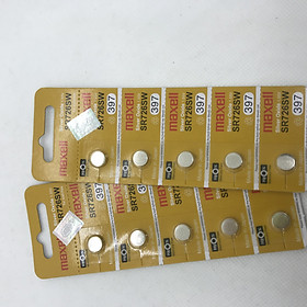 Mua Pin đồng hồ 1.55V MAXELL SR726SW  726  397 Nhật Bản