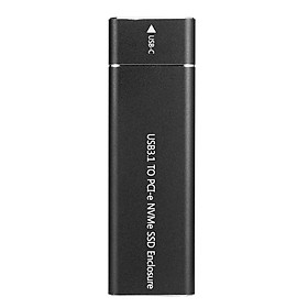 Hộp Đựng Ổ Cứng SSD NVMe Chuyển Đổi Cổng USB3.1 Type C Sang M.2 M Key
