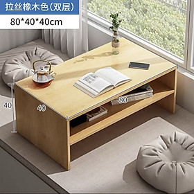Mua Bàn gỗ bàn trà ngồi bệt gỗ MDF nhập khẩu chống ẩm phong cách Hàn Quốc dễ dàng lắp ghép