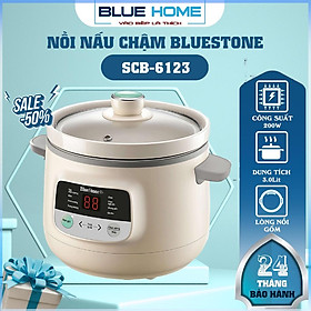 Mua Nồi Nấu Chậm BlueStone SCB-6123  3.0Lit - 200w  Hàng Chính Hãng
