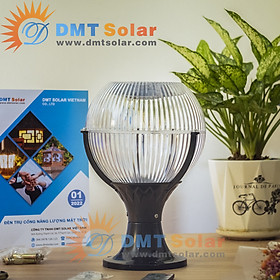 Đèn trụ cổng tròn năng lượng mặt trời DMT-TC51 (20x20)