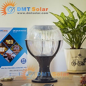 Mua Đèn trụ cổng tròn năng lượng mặt trời DMT-TC51 (20x20)