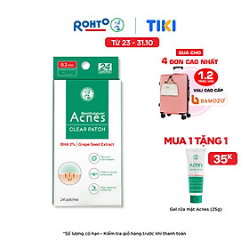 Miếng dán mụn Acnes Clear Patch (24 miếng)