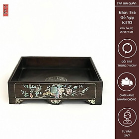 Mua Khay Trà Gỗ Ngụ Hình Vuông Kích Thước 26*26*7 cm KT 93