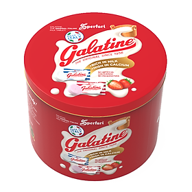 Hộp Kẹo Vị Sữa Và Dâu Galatine 200G