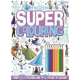 Hình ảnh sách Disney Frozen: Super Colouring