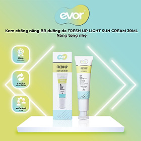 Everyday Beauty Cream Fresh Up 30ml – Kem Dưỡng Bảo Vệ Và Làm Đẹp Trong 1 Bước | EVOR